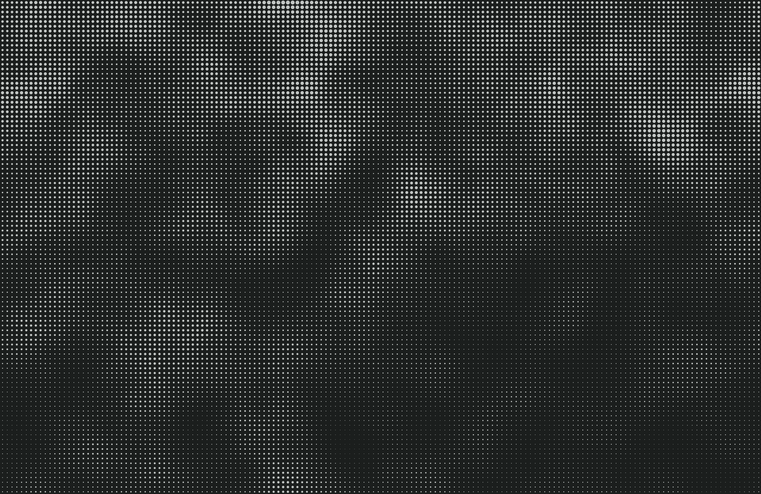 Generated halftone dot texture